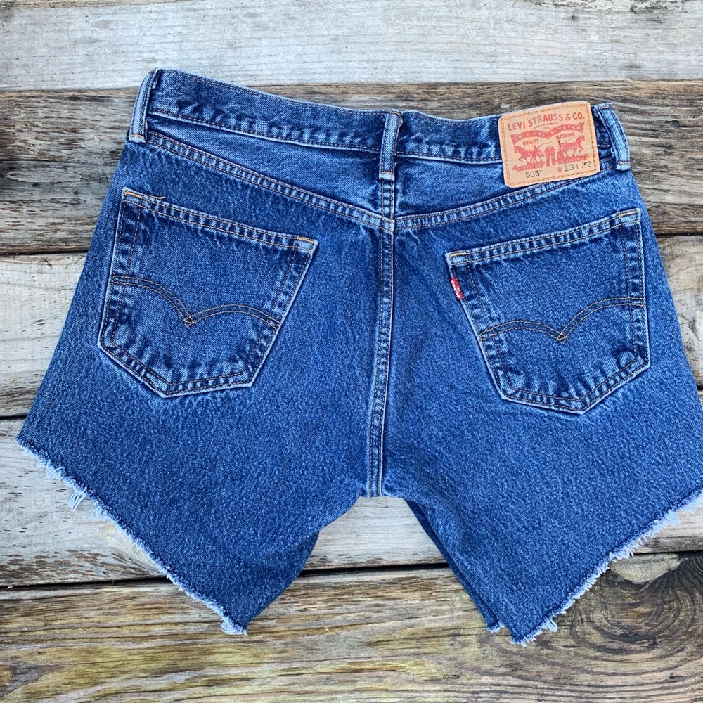 HIGH WAISTED 505 CUT OFF SHORTS